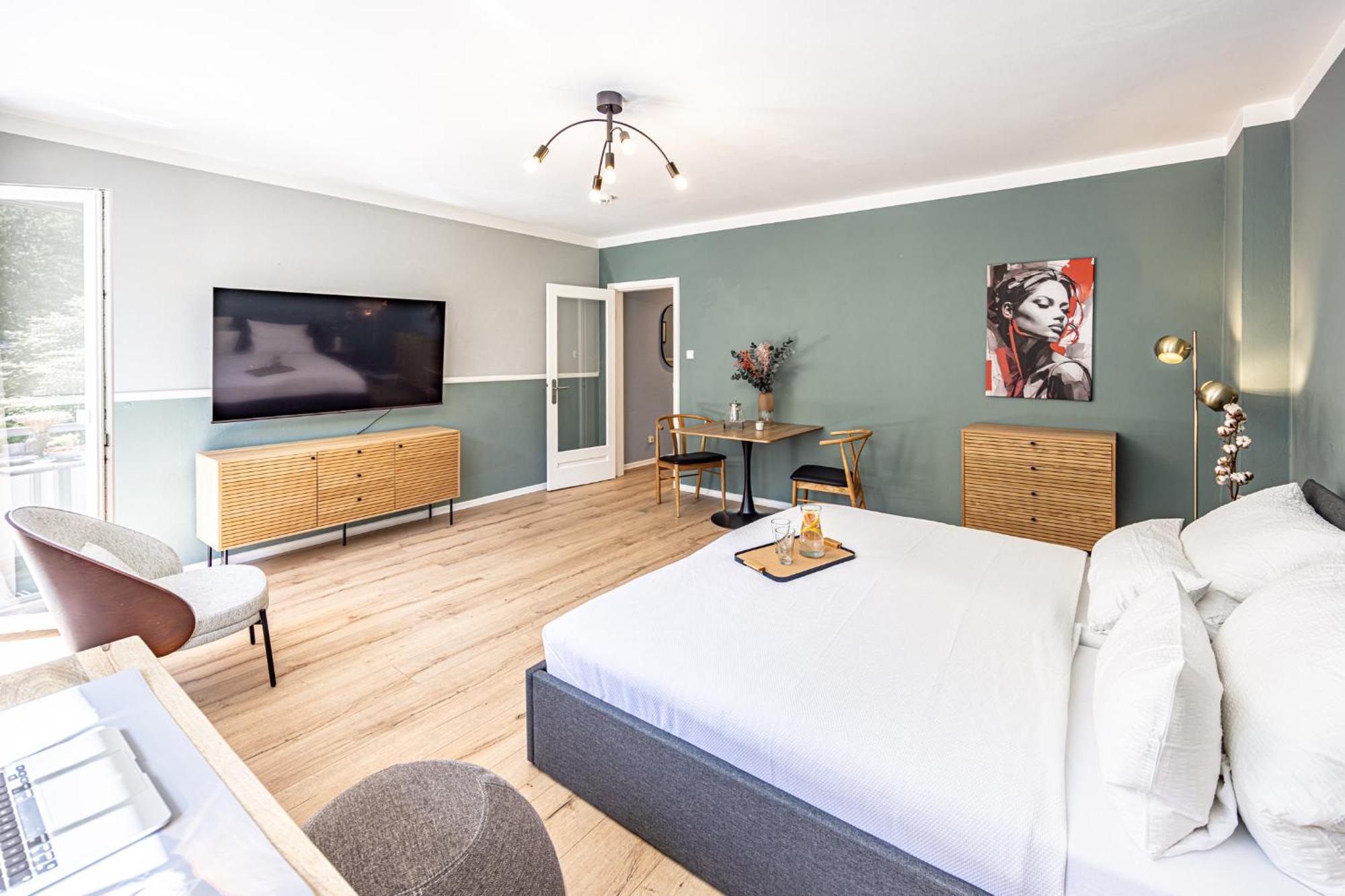 Have-A-Nice-Stay - Nahe Bahnhof Ahrensburg - 20 Minuten Nach Hamburg - Trotzdem Ruhig Gelegen - 6 Minuten Zu Fuss Ins Zentrum Ahrensburg - Modern Eingerichtet Buitenkant foto
