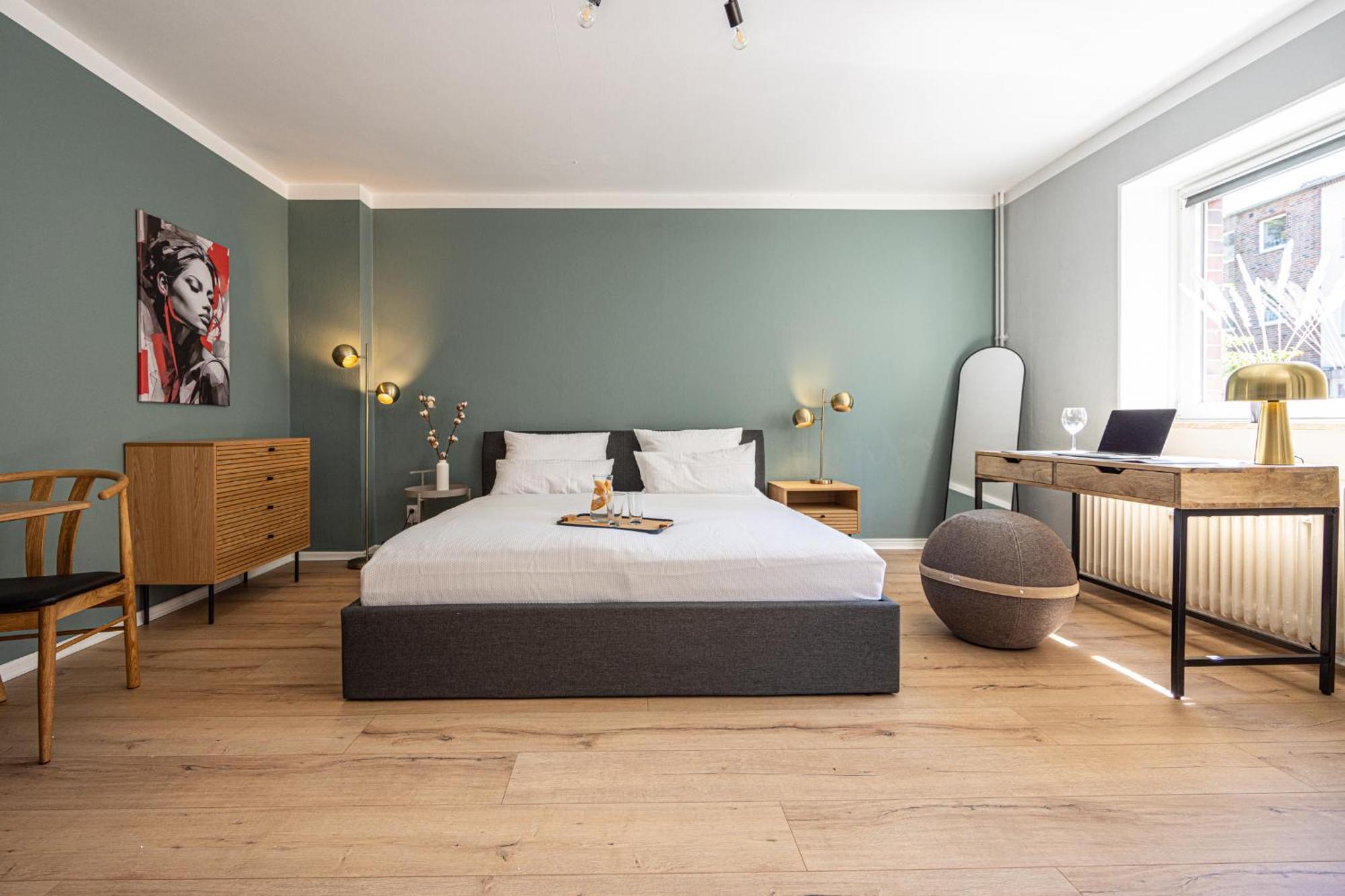 Have-A-Nice-Stay - Nahe Bahnhof Ahrensburg - 20 Minuten Nach Hamburg - Trotzdem Ruhig Gelegen - 6 Minuten Zu Fuss Ins Zentrum Ahrensburg - Modern Eingerichtet Buitenkant foto