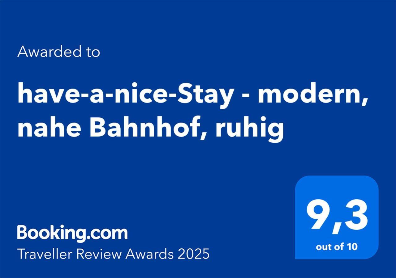 Have-A-Nice-Stay - Nahe Bahnhof Ahrensburg - 20 Minuten Nach Hamburg - Trotzdem Ruhig Gelegen - 6 Minuten Zu Fuss Ins Zentrum Ahrensburg - Modern Eingerichtet Buitenkant foto